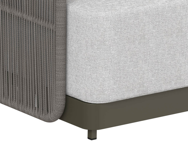Allariz Sofa - Warm Grey - fabric