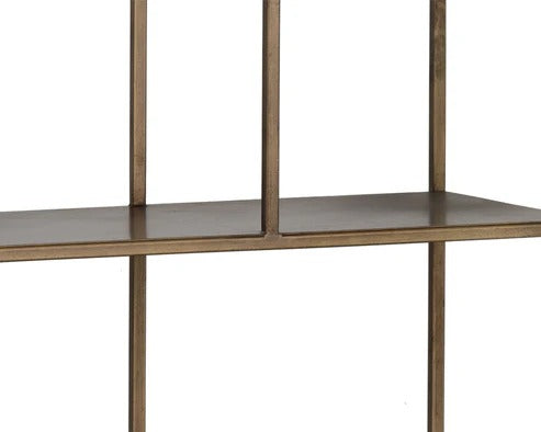 Eiffel Bookcase - Antique Brass