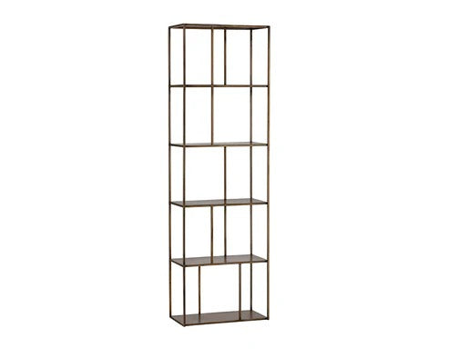 Eiffel Bookcase - Antique Brass