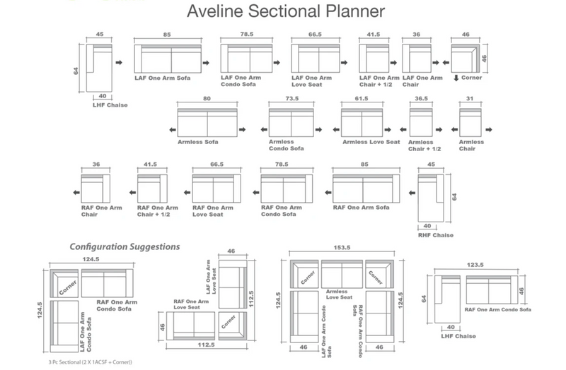 Aveline Sectional sofa