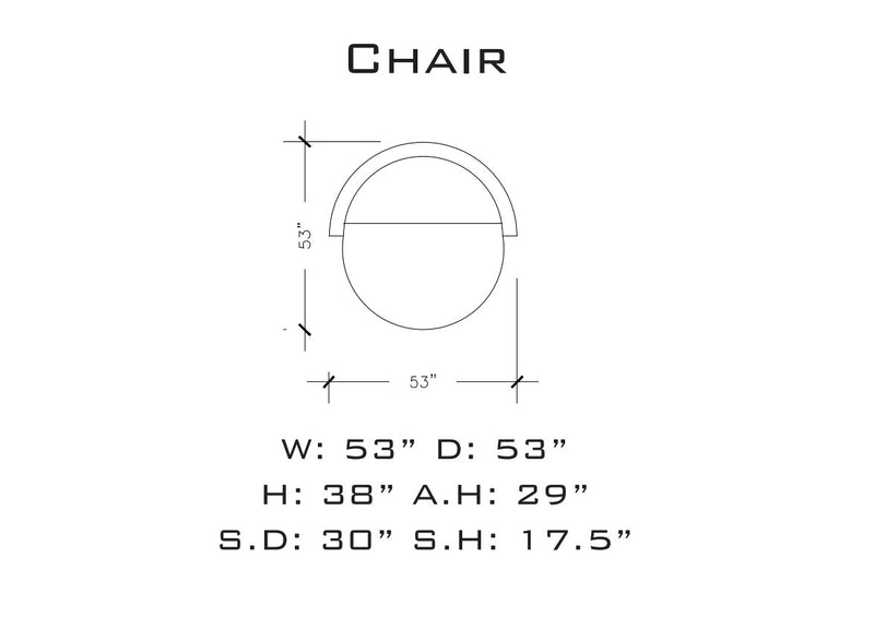 Victoria Cuddle Chair