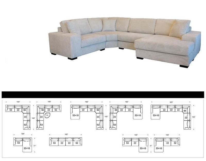 Oasis Sectional Sofa