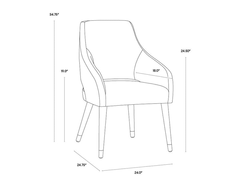 Adelaide Dining Armchair