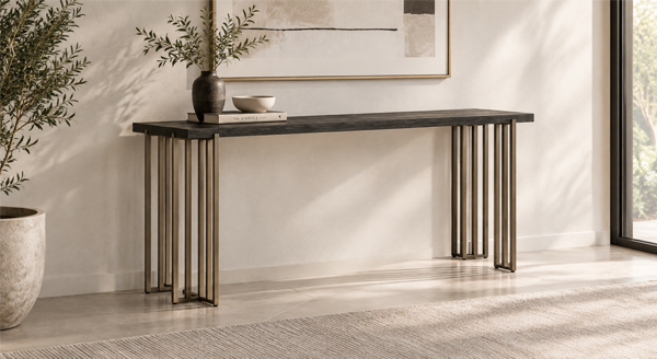What Is a Console Table? Sizes, Styles & How to Use One in Every Room