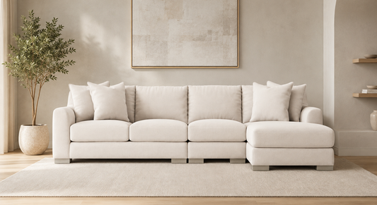 How to Style a Sectional Sofa in a Small Living Room