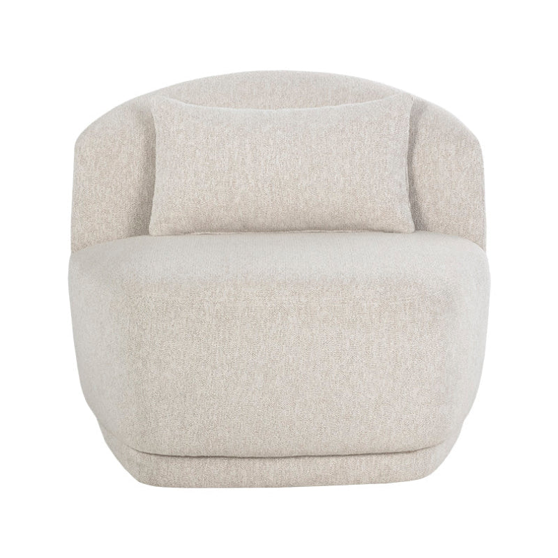 Soraya Swivel Armless Chair