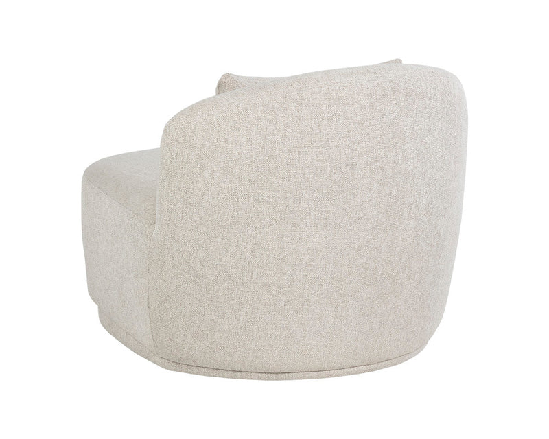 Soraya Swivel Armless Chair