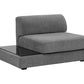 Harmony Modular - Armless Chair - Left Shelf