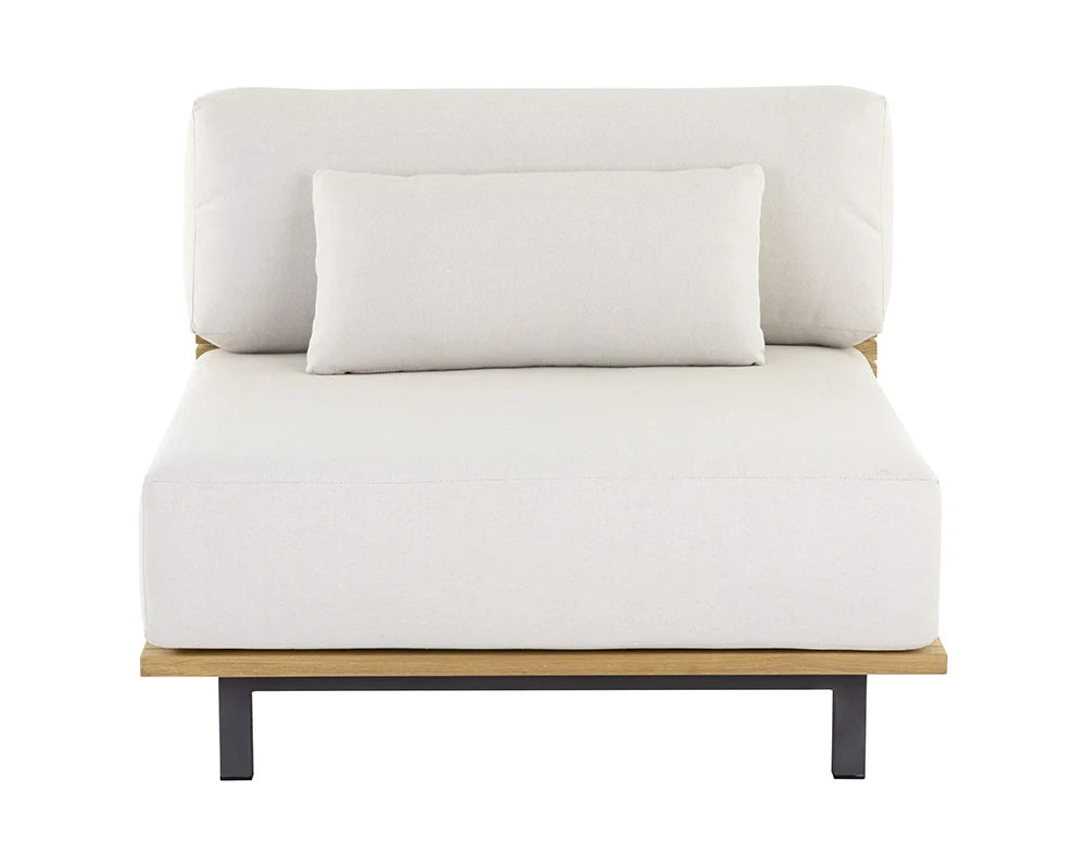 Geneve Modular Armless Outdoor Chair