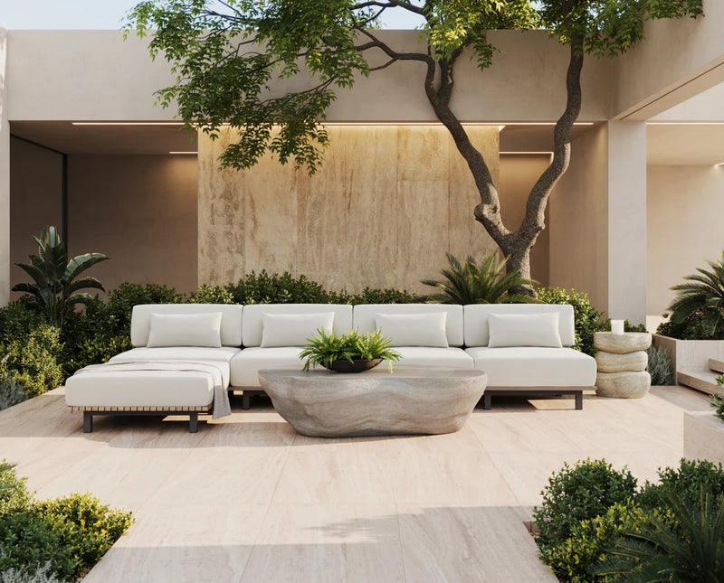 Geneve Modular Armless Outdoor Chair