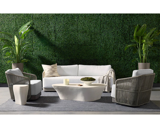 Allariz Sofa - Greige - Fabric