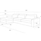 Merrick Sofa Chaise - Laf