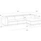Beau Sofa Chaise - Raf