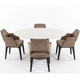 Luca Round Marble Dining Table