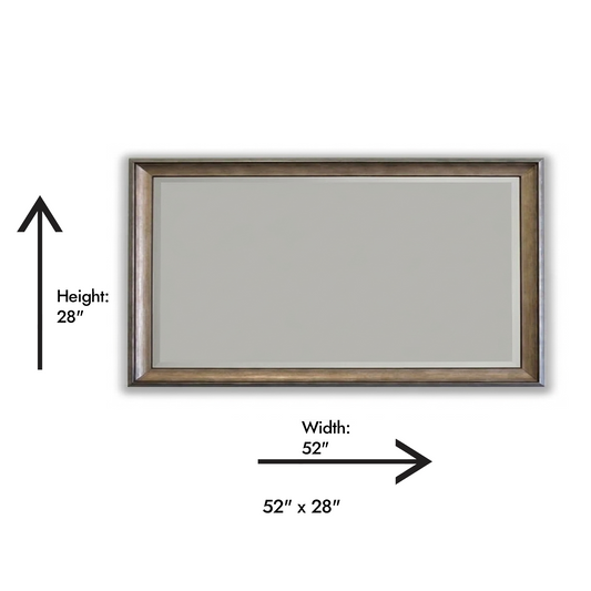 Gold Mirror- Rectangle