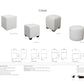 Cubes Ottomans