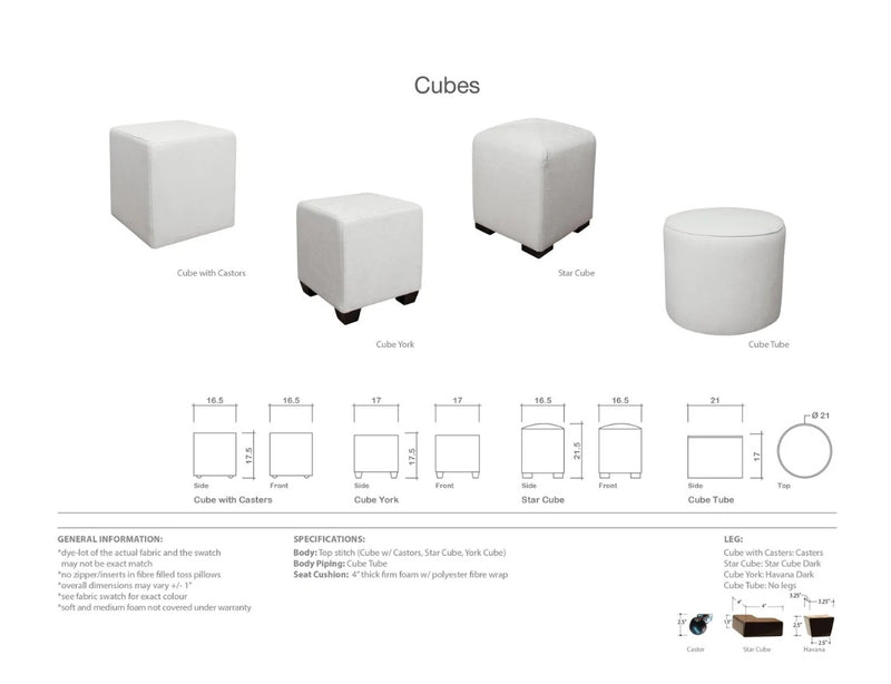Cubes Ottomans