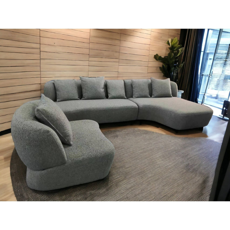 Torino full Corner fabric sofa