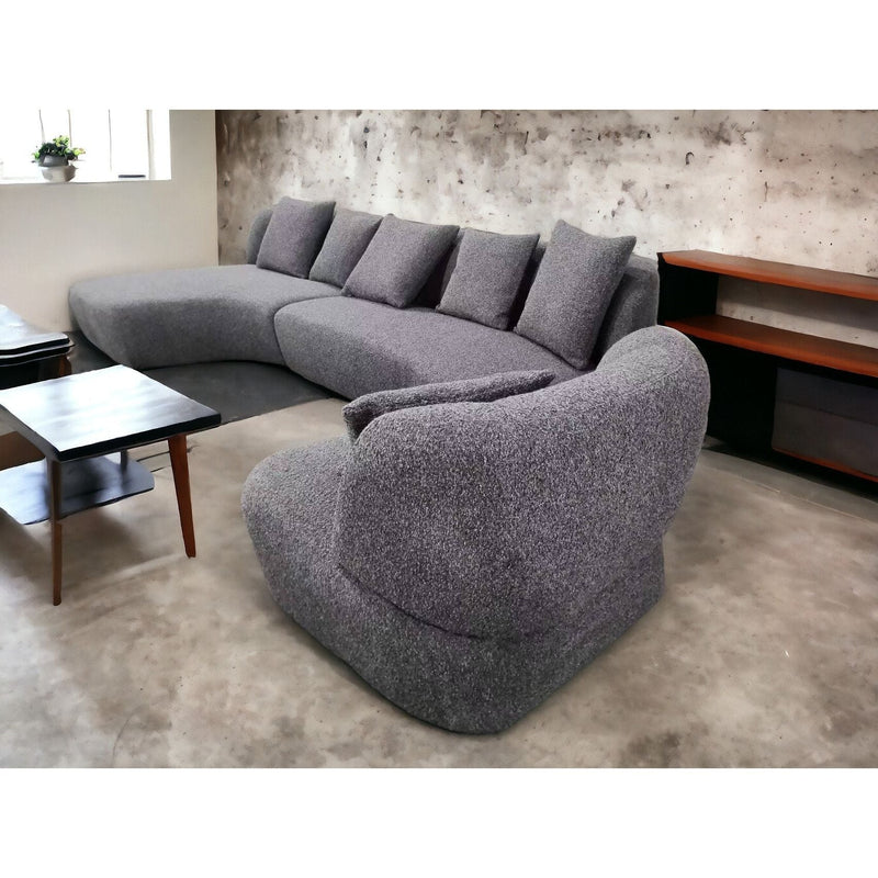 Torino full Corner fabric sofa