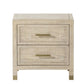 RAFFLES NIGHTSTAND - 2 DRAWERS