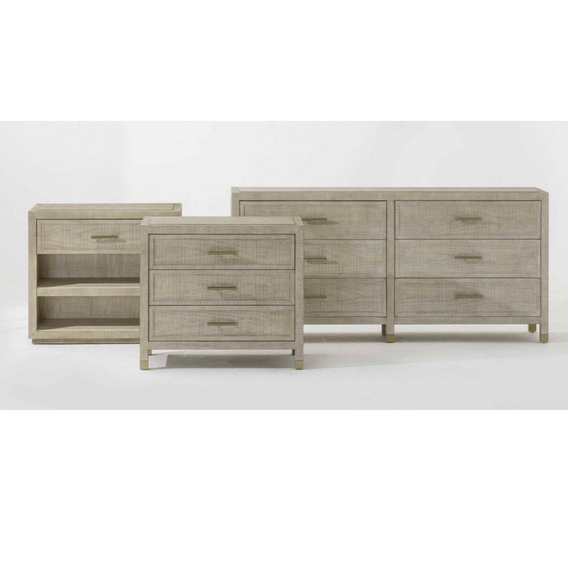 RAFFLES NIGHTSTAND - 3 DRAWERS