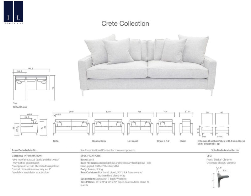 Crete Sofa