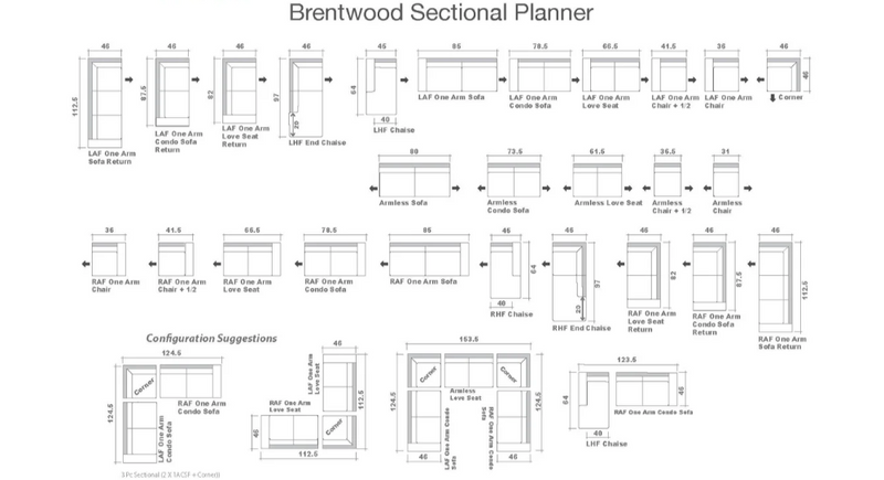 Brentwood Sectional Sofa